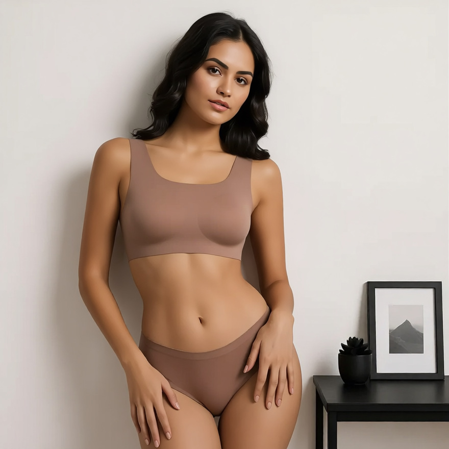 Solid Hipster Panties