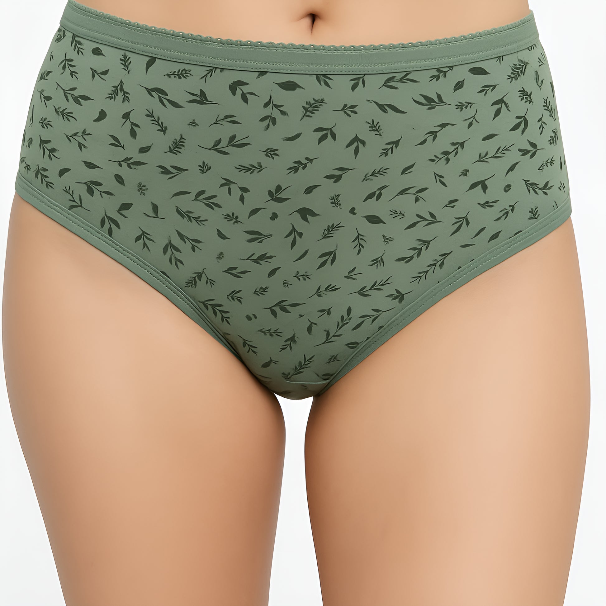 Printed Cotton Full Brief Panties - Pack of 3
