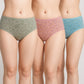 Printed Full Brief Panties - Pack of 3