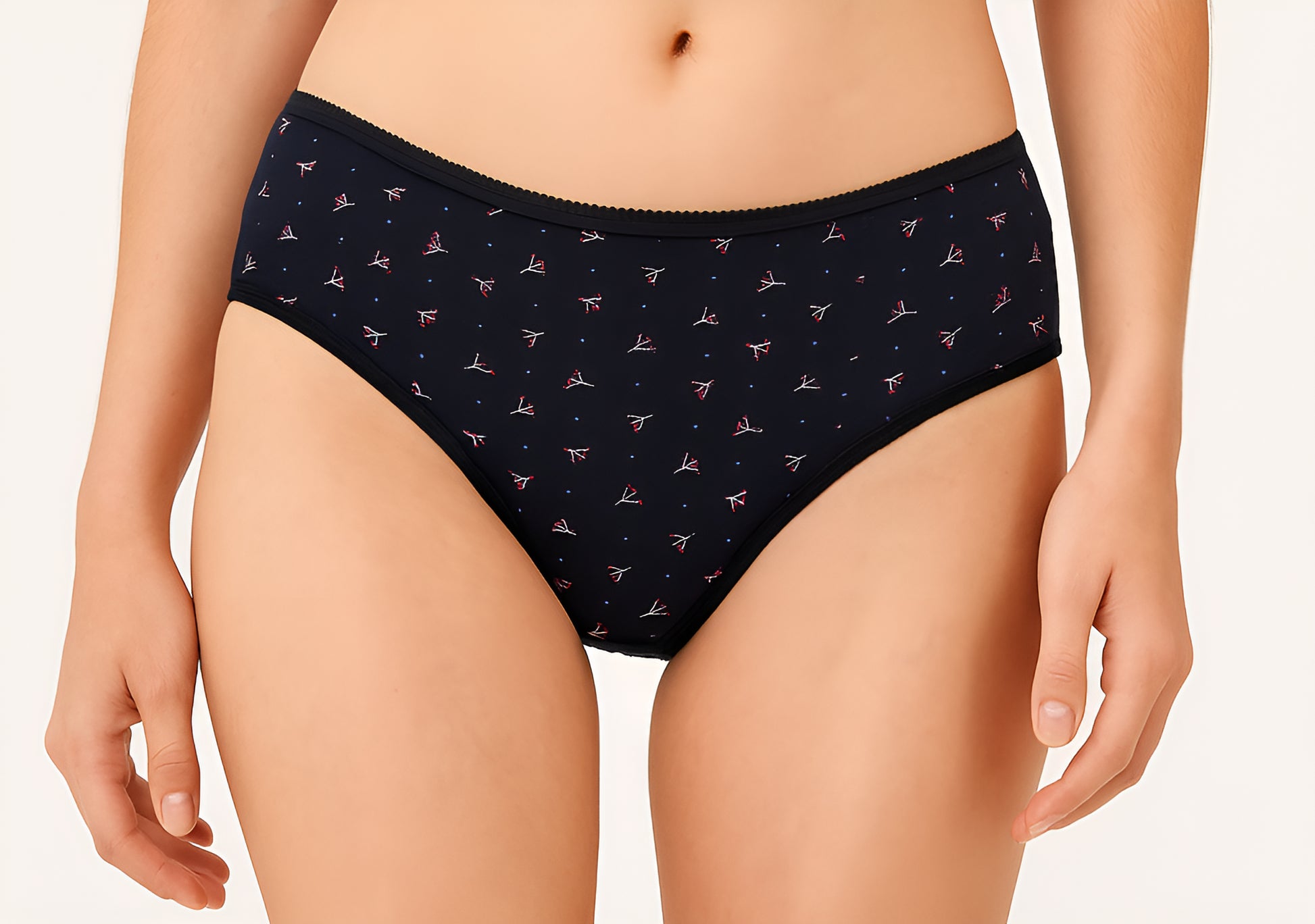Buy - Printed Full Briefs Panties - Pack of 3 - Style Union