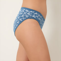Buy - Printed High Leg Panties - Pack of 3 - Style Union