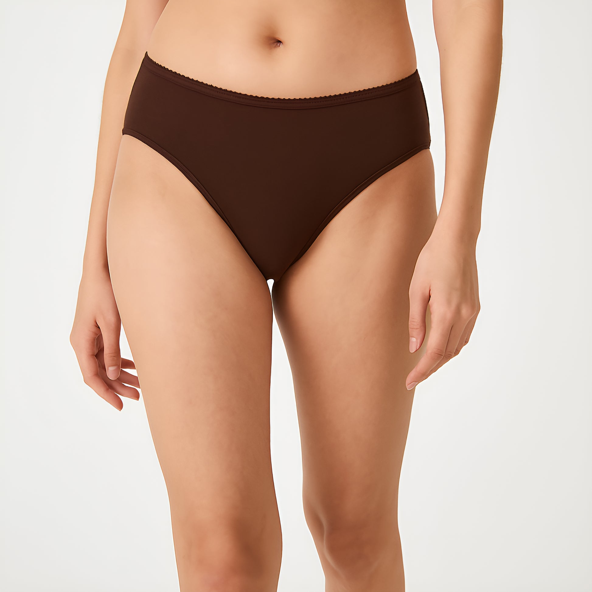 Buy - Solid High Leg Panties - Pack of 3 - Style Union