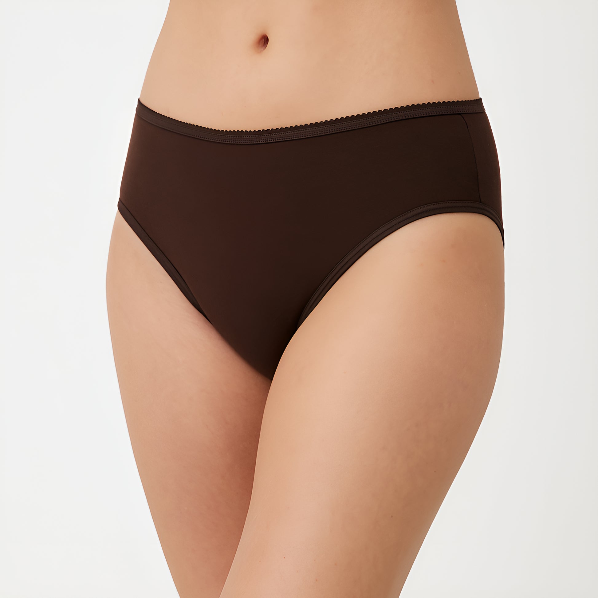 Buy - Solid High Leg Panties - Pack of 3 - Style Union