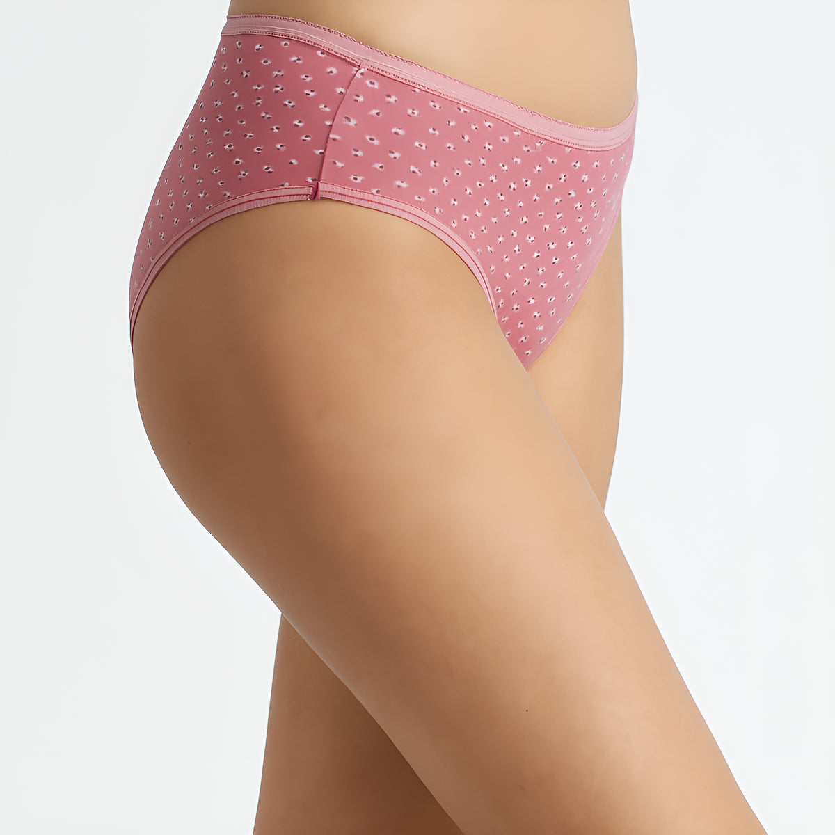 Printed Cotton Hipster Panties - Pack of 3