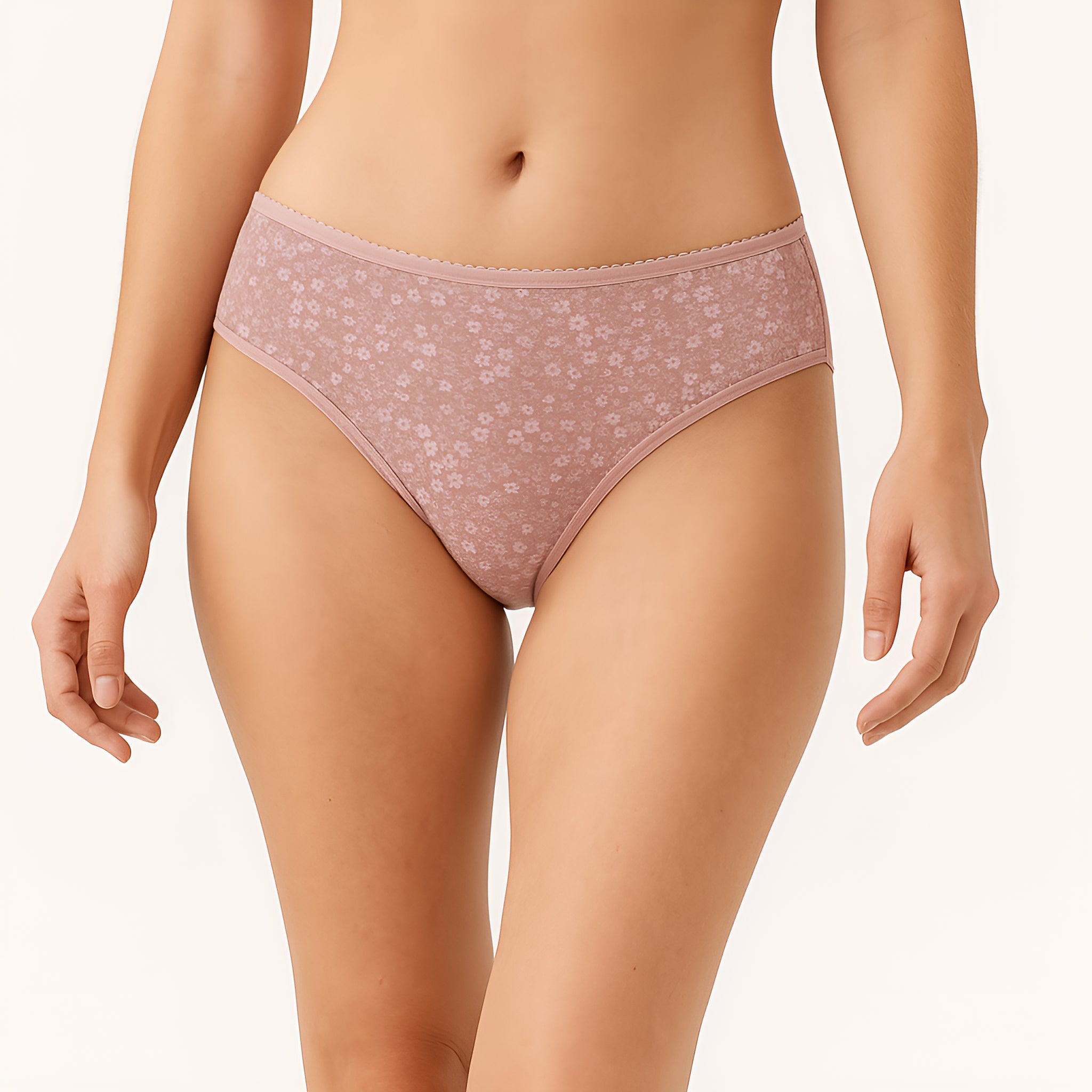 Printed Cotton Bikini Panties - Pack of 3
