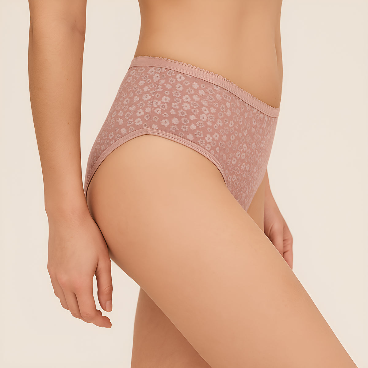 Printed Cotton Bikini Panties - Pack of 3