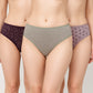 Printed Bikini Fit Panties - Pack of 3