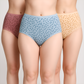 Printed Cotton Panties - Pack of 3