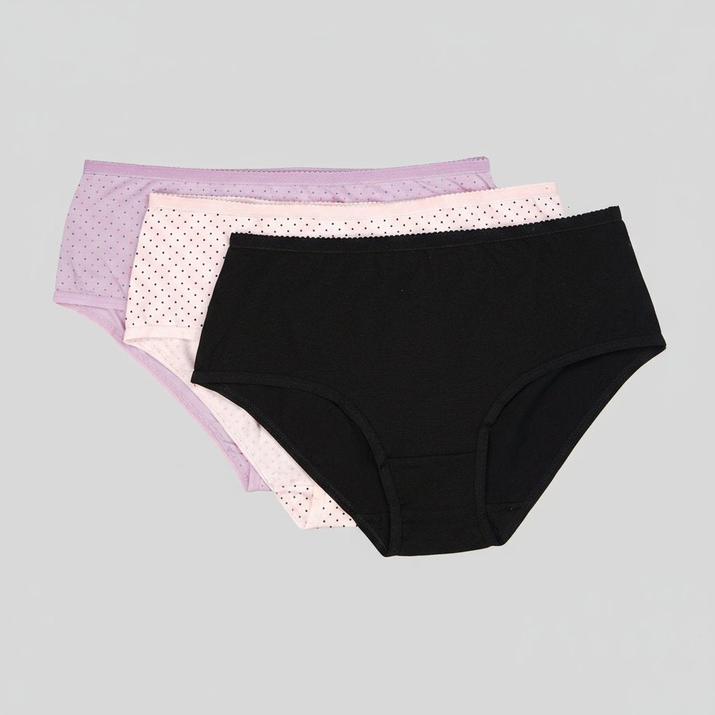 Printed Hipster Panties - Pack of 3