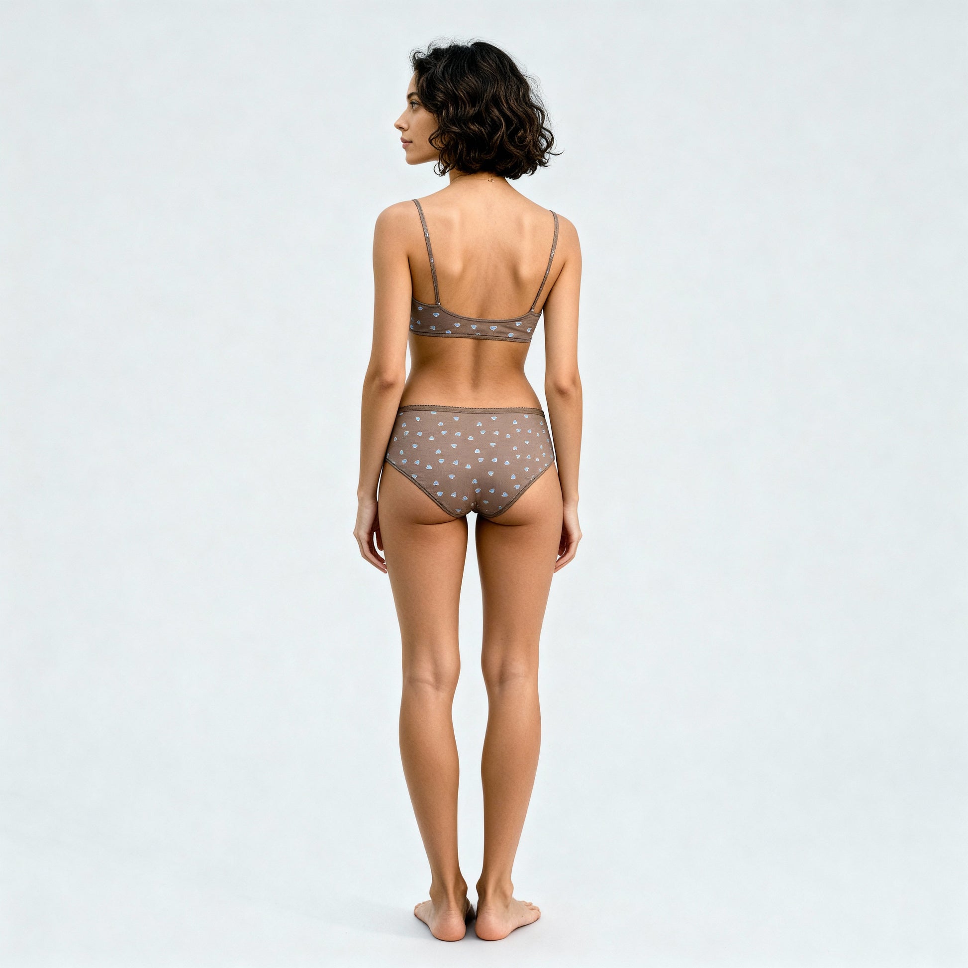 Soft and Comfy Heart Printed Hipster Panties - Pack of 3 