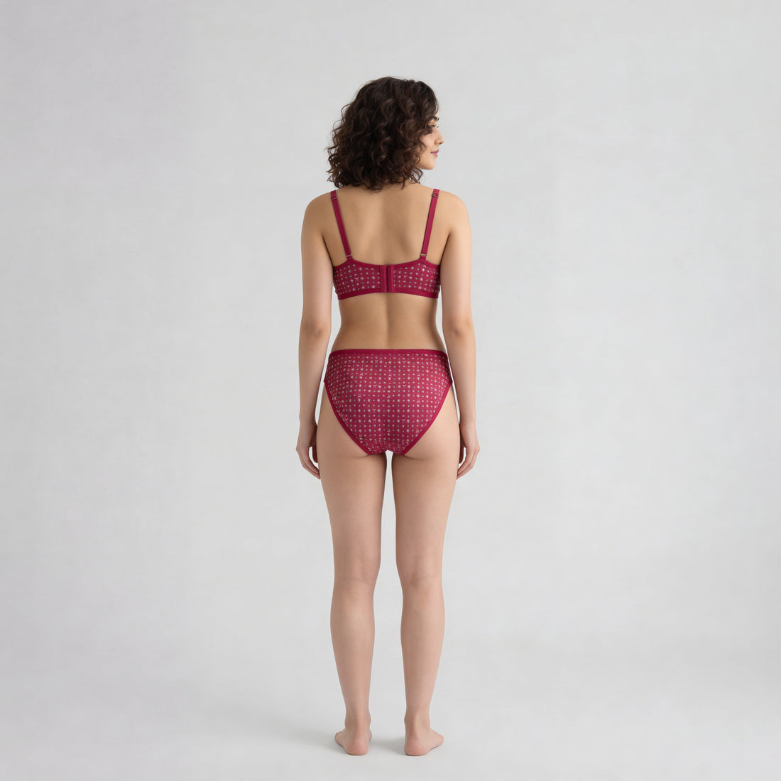 Low Rise Printed Bikini Panties - Pack of 3