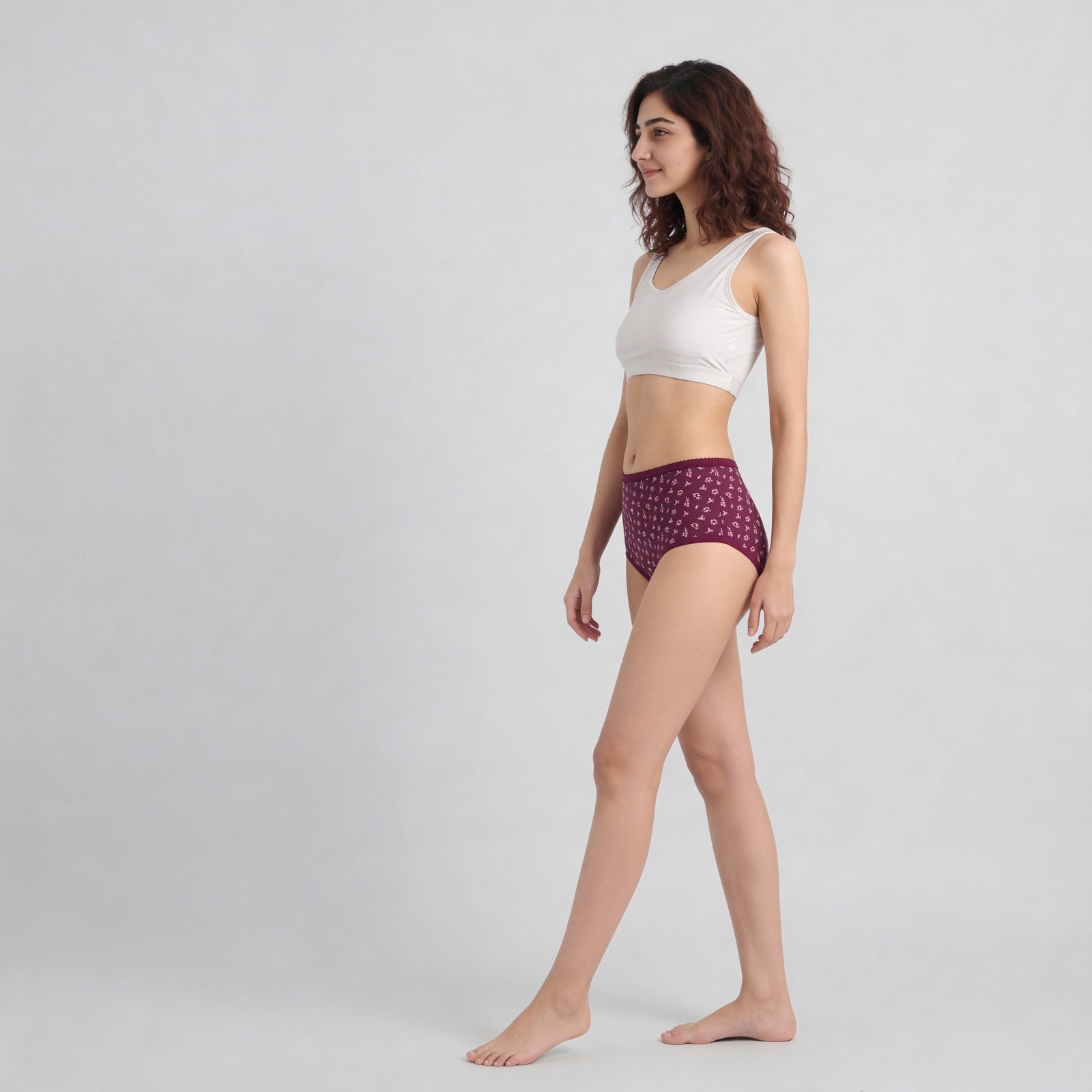 Full Briefs High Rise Panties - Pack Of 3