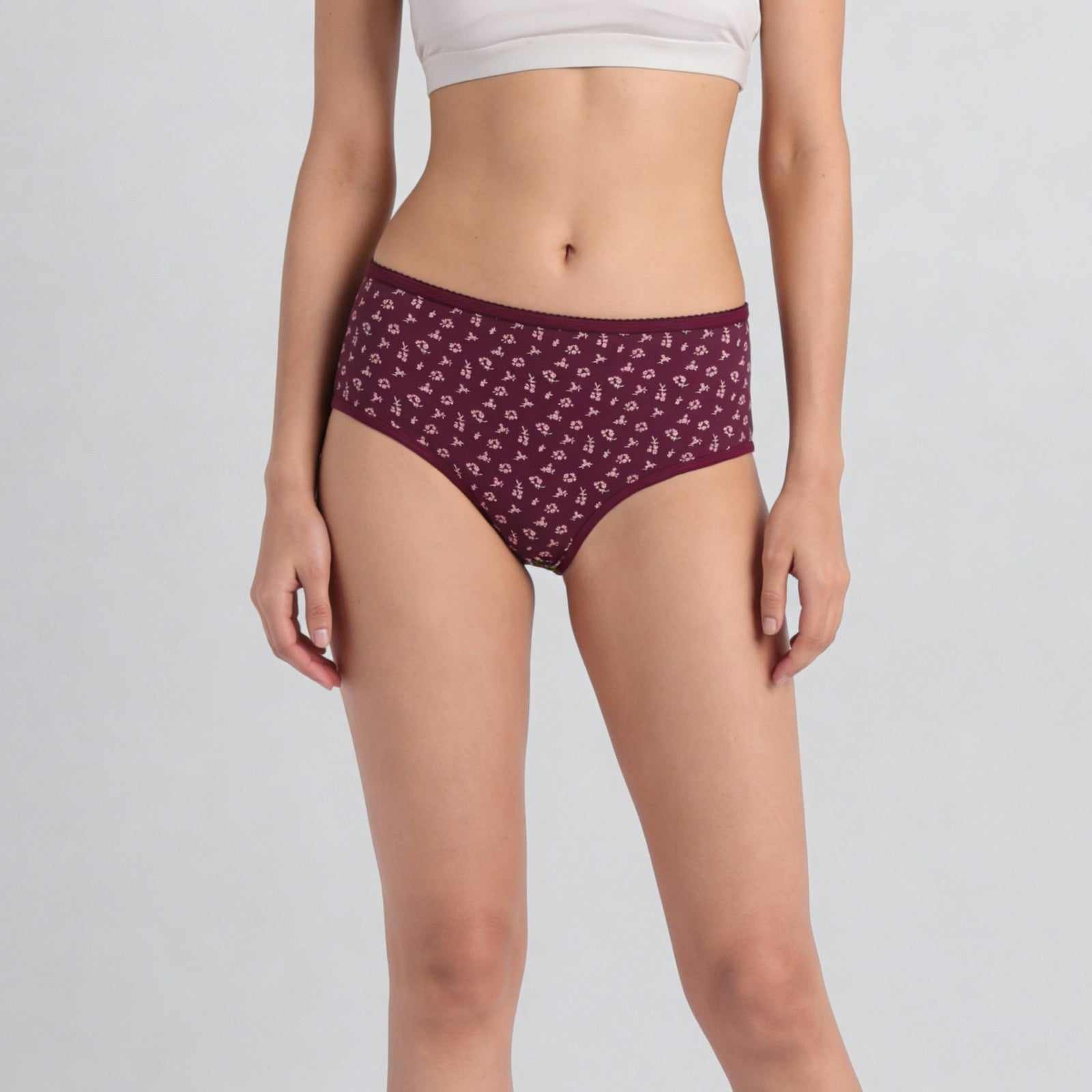 Full Briefs High Rise Panties - Pack Of 3