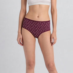Full Briefs High Rise Panties - Pack Of 3
