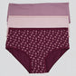 Full Briefs High Rise Panties - Pack Of 3