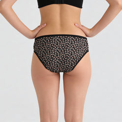 Cotton Spandex Abstract  Panties