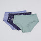 Cotton Spandex Abstract  Panties