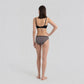 Cotton Abstract High Leg Bikini Panties - Pack of 3