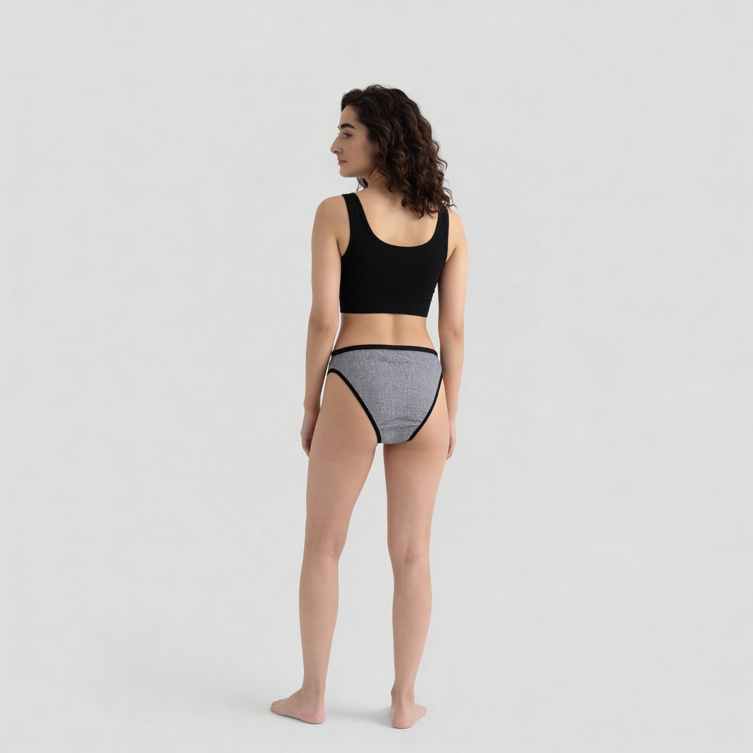 Low Rise Printed Bikini Panties - Pack of 3