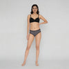 Full Coverage Cotton Printed Hipster Panties - Pack of 3