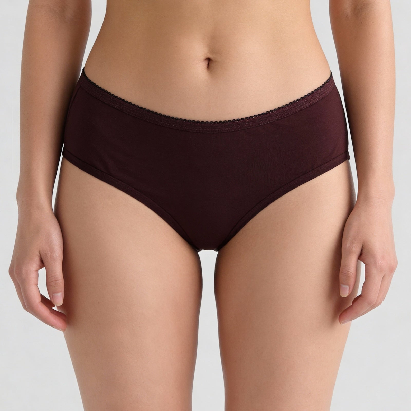 High Rise Printed Full Brief Panties - Pack of 3
