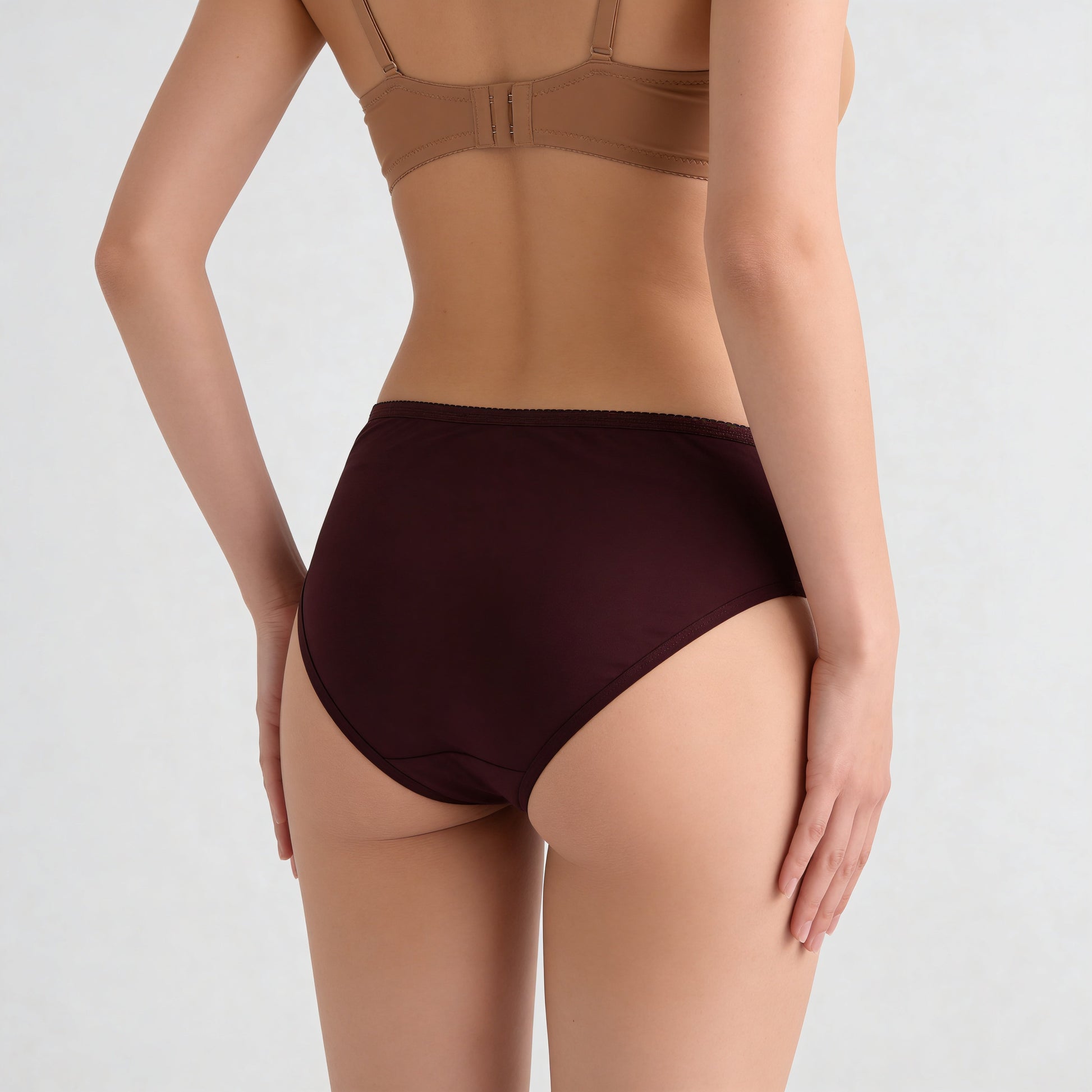 High Rise Printed Full Brief Panties - Pack of 3