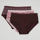 High Rise Printed Full Brief Panties - Pack of 3
