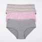 Cotton Printed Full Brief Panties - Pack of 3