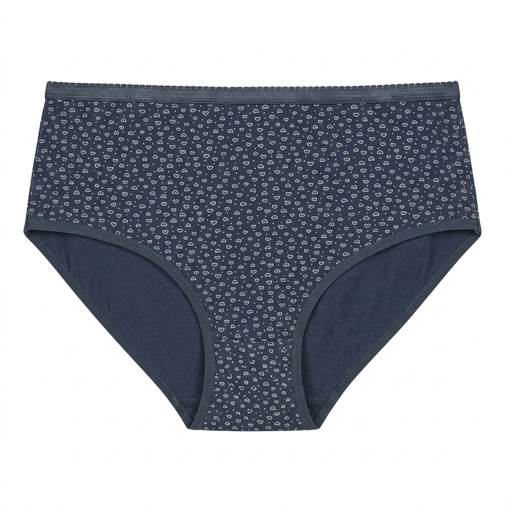Cotton Printed Full Brief Panties - Pack of 3
