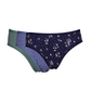 High Rise Printed High Leg Panties - Pack of 3