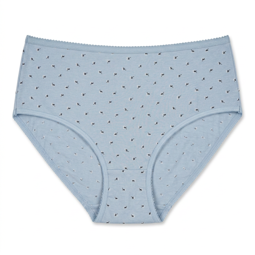 Full Brief Printed Panties - Pack of 3