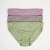 Cotton Printed High Leg Panties - Pack of 3