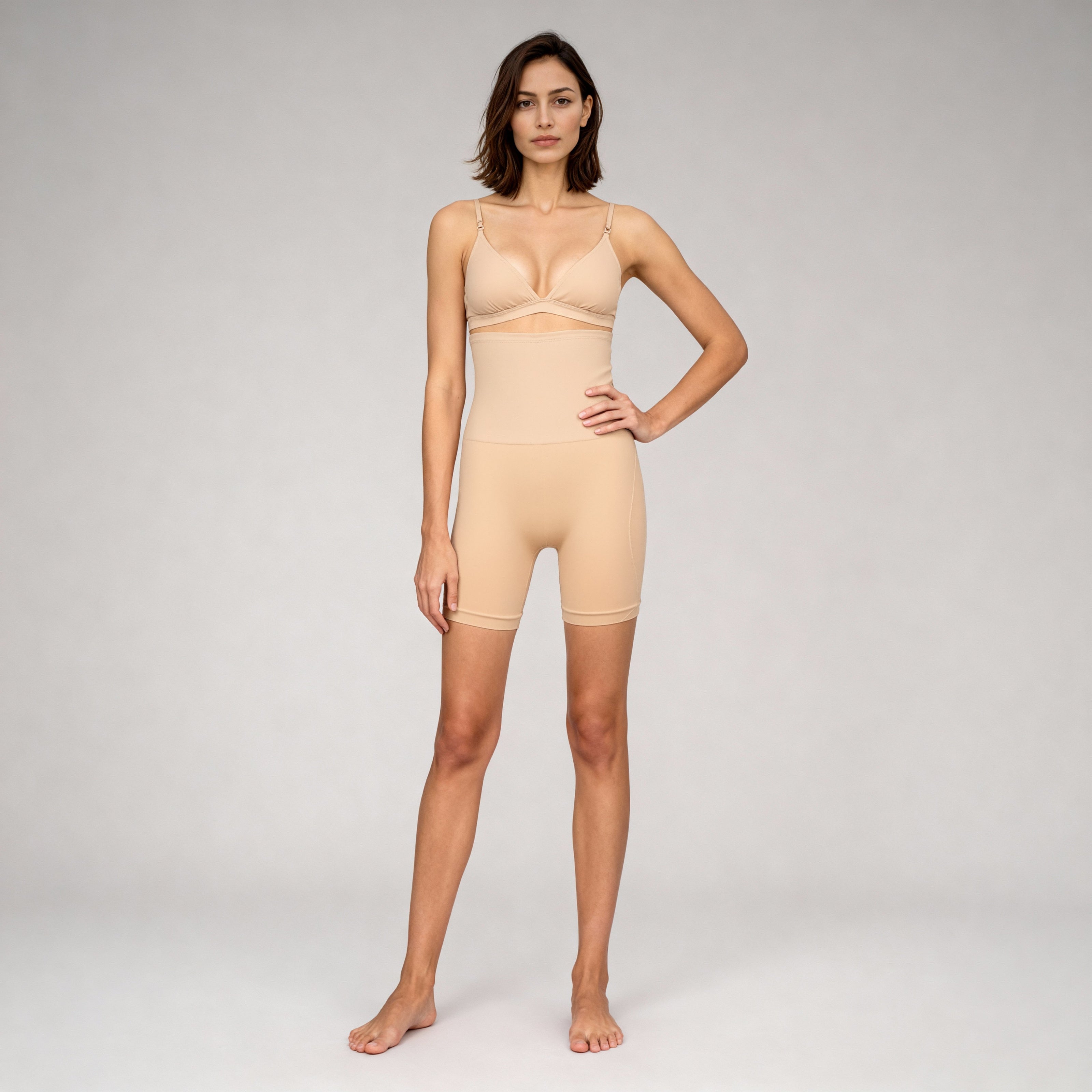 Seamless High Rise Thigh Shaper