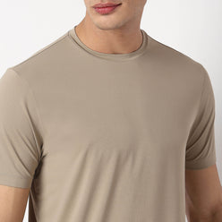 Regular Fit Jacquard T-Shirt