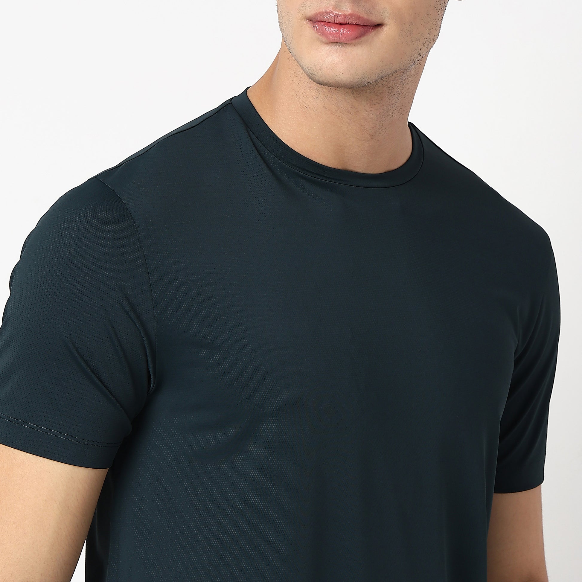 Regular Fit Jacquard T-Shirt