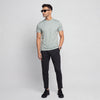 Structured Crew Neck T-Shirt