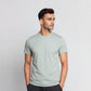 Structured Crew Neck T-Shirt