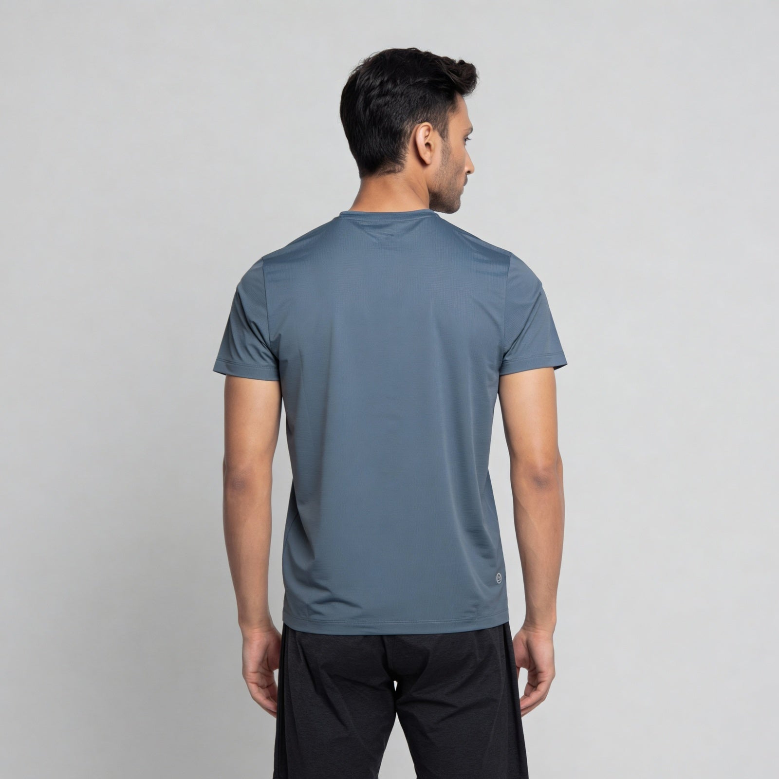 Structured Crew Neck T-Shirt