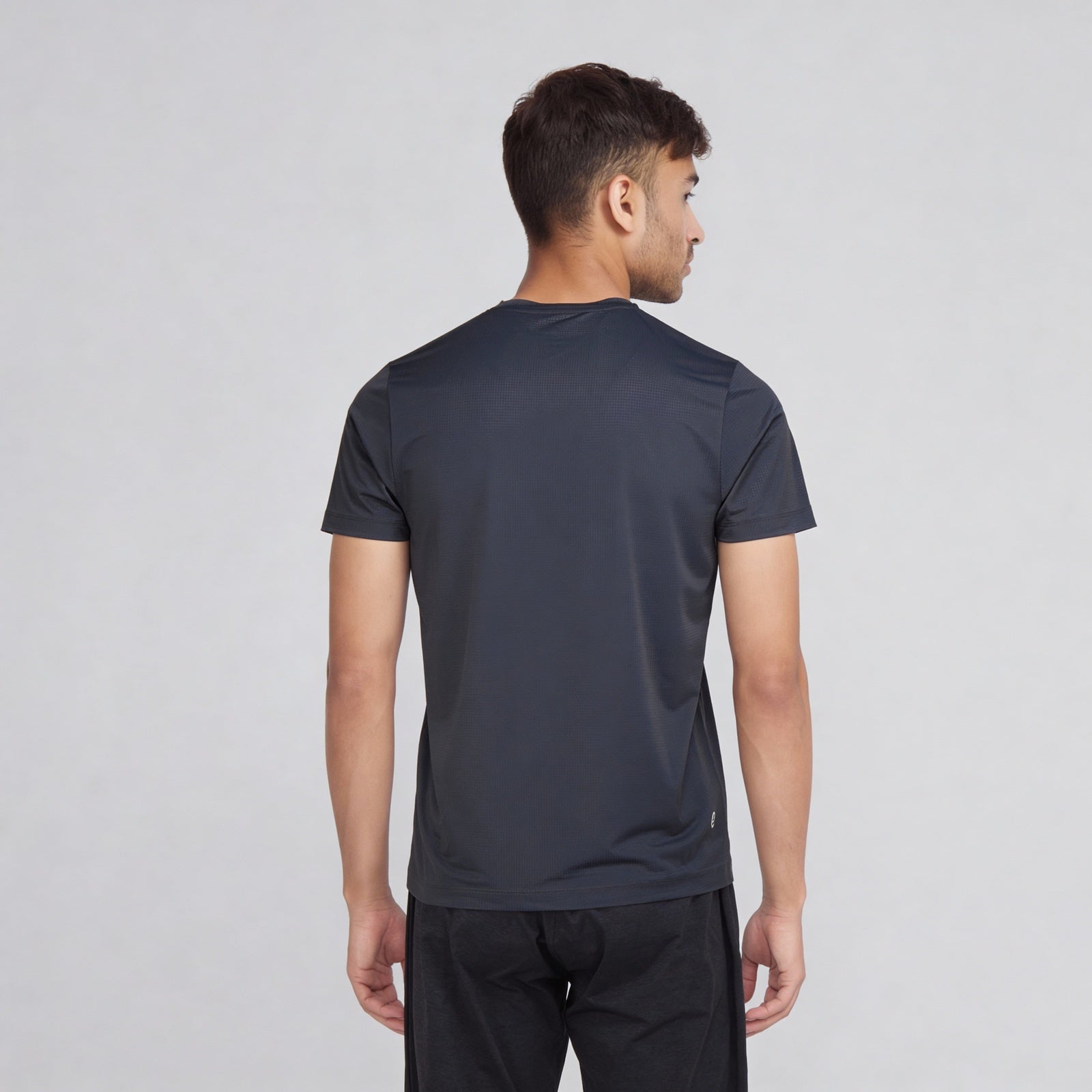 Structured Crew Neck T-Shirt