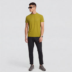 Structured Crew Neck T-Shirt