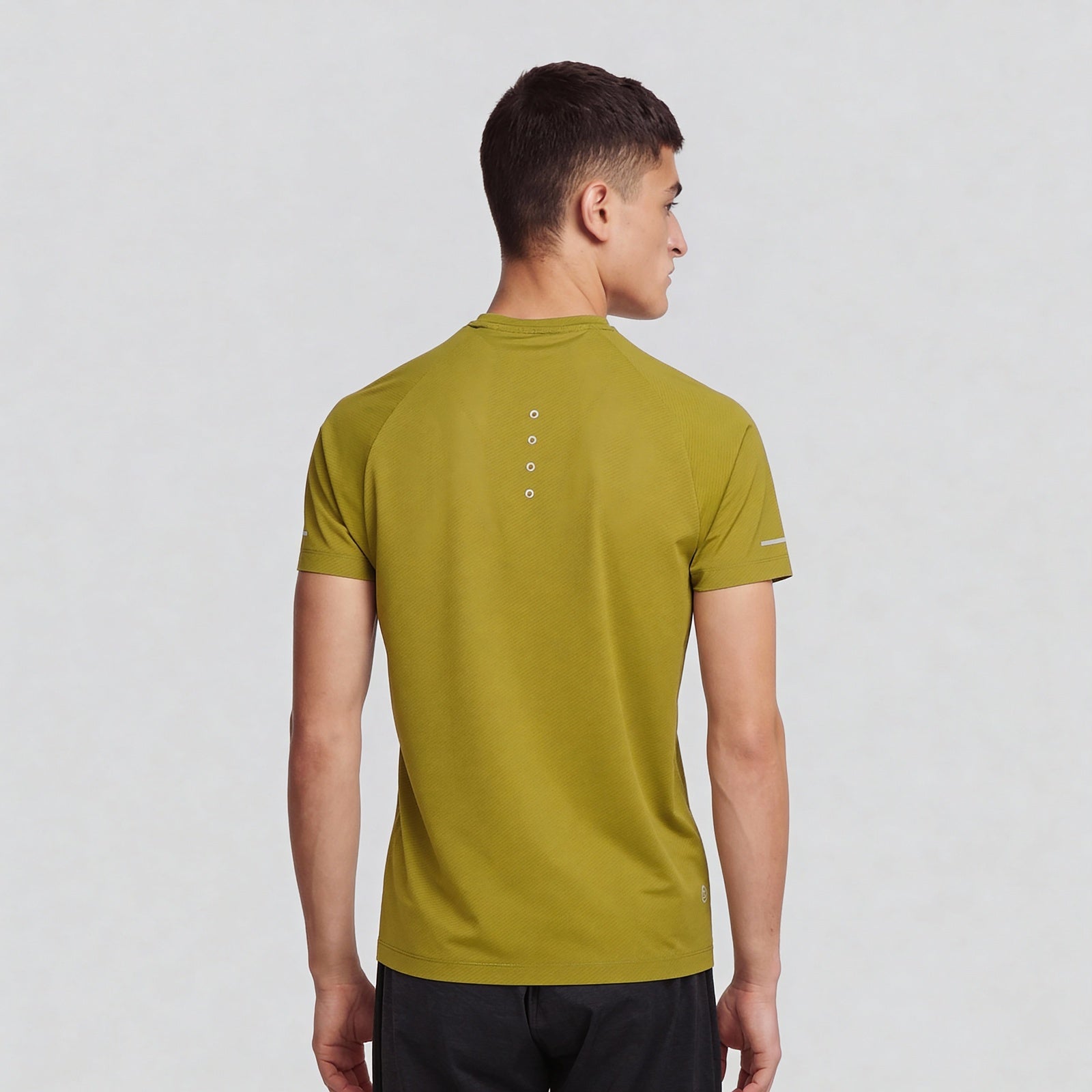 Structured Crew Neck T-Shirt