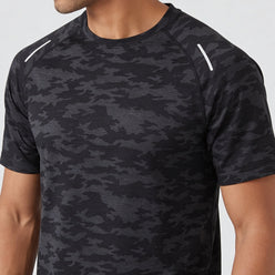 All Over Print Crew Neck Dynamax T-Shirt