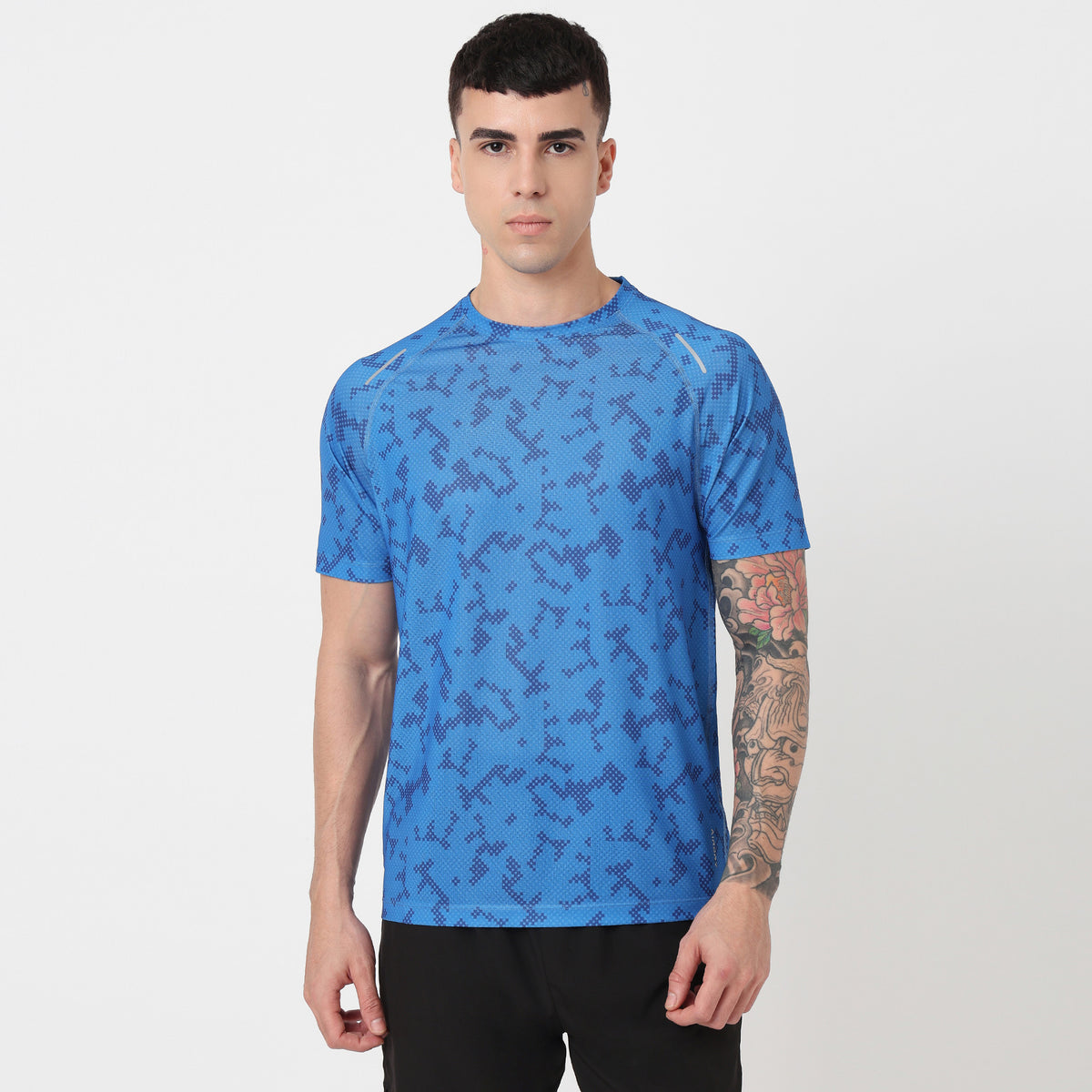 Airdry® Dynamax Tee All Over Print Tee with Stretch Comfort