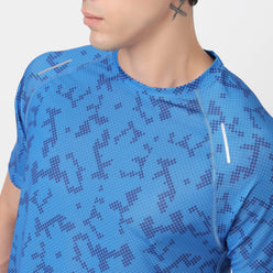 Airdry® Dynamax Tee All Over Print Tee with Stretch Comfort