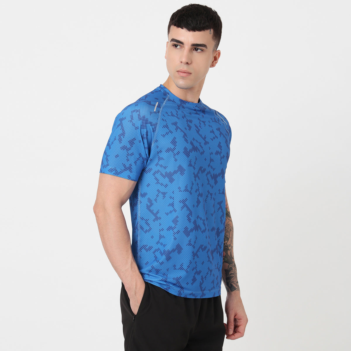 Airdry® Dynamax Tee All Over Print Tee with Stretch Comfort