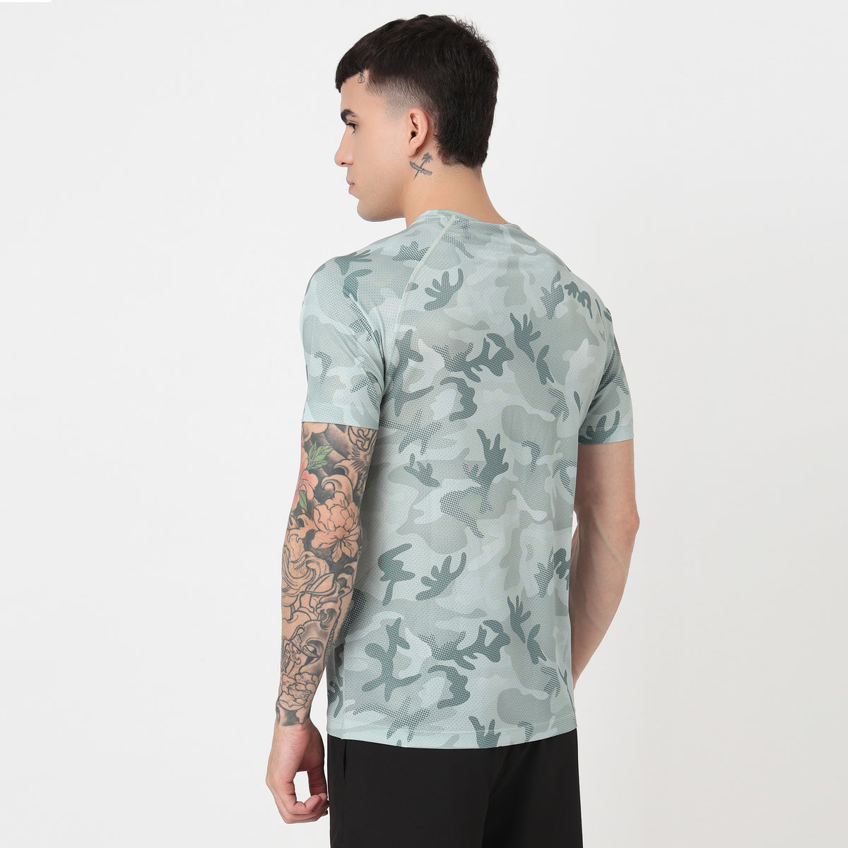 Airdry® Dynamax Tee All Over Print Tee with Stretch Comfort