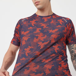 Airdry® Dynamax Tee All Over Print Tee with Stretch Comfort
