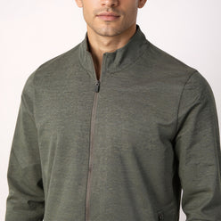 Air jack Solid High Neck Jacket