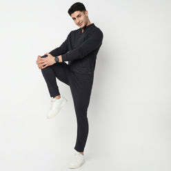 Air jack Solid High Neck Jacket