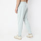 Regular Fit Solid Mid Rise Trackpants